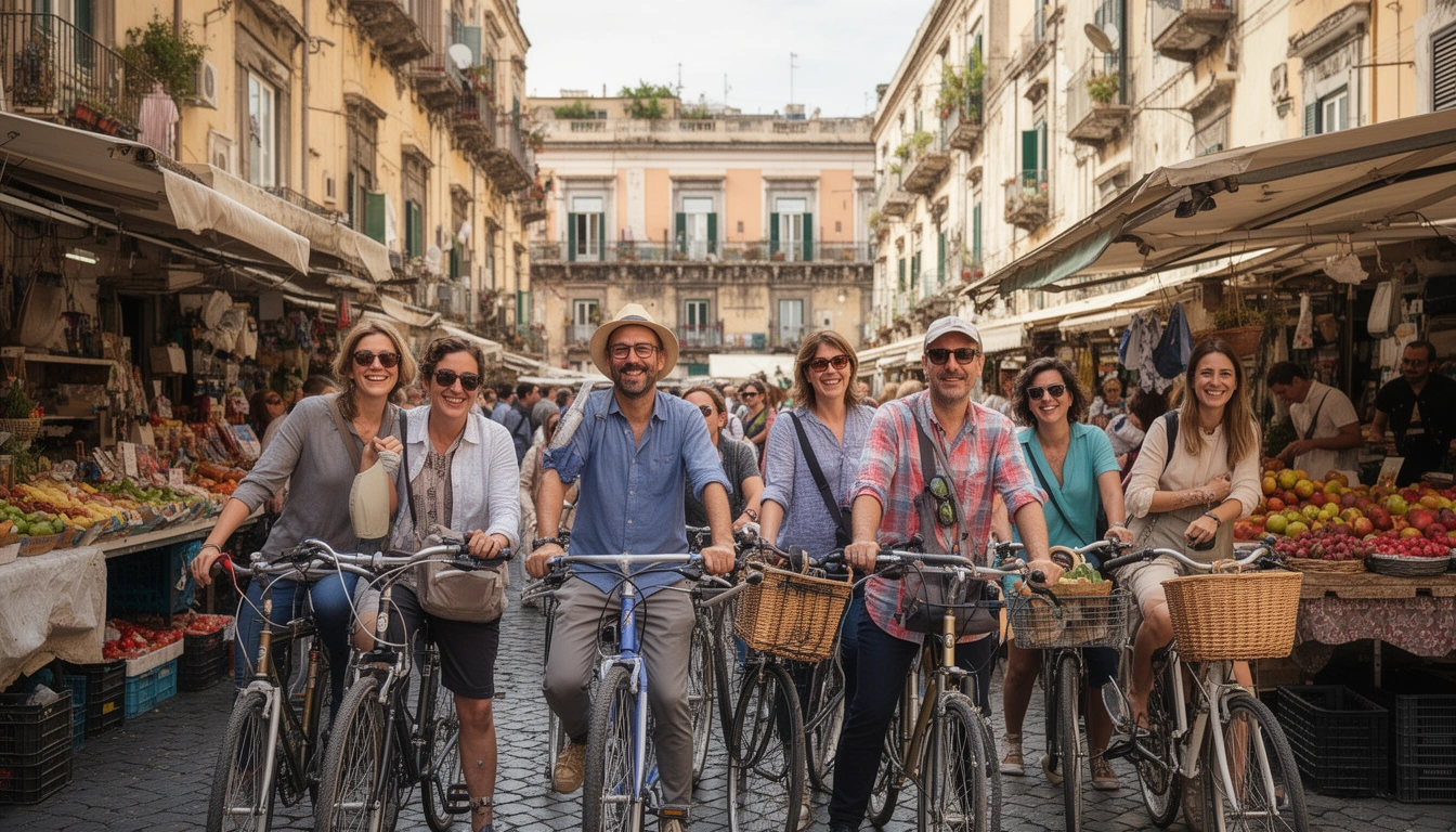 Passeio de Bike pelos Mercados de Nápoles - Imagem 1