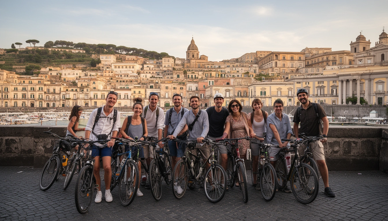 Tour de Bike ao Entardecer em Nápoles - Imagem 1