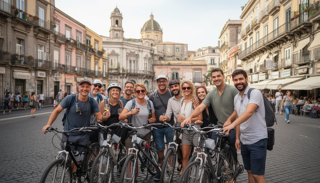 Tour de Bicicleta com Degustação em Nápoles