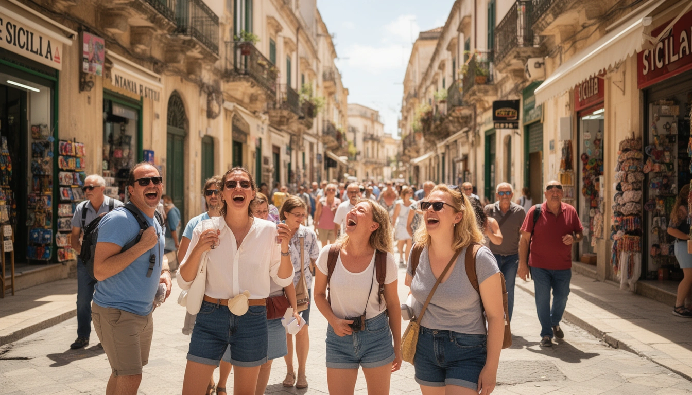 Ciclismo pelos Canais e Rios de Sicília - foto principal