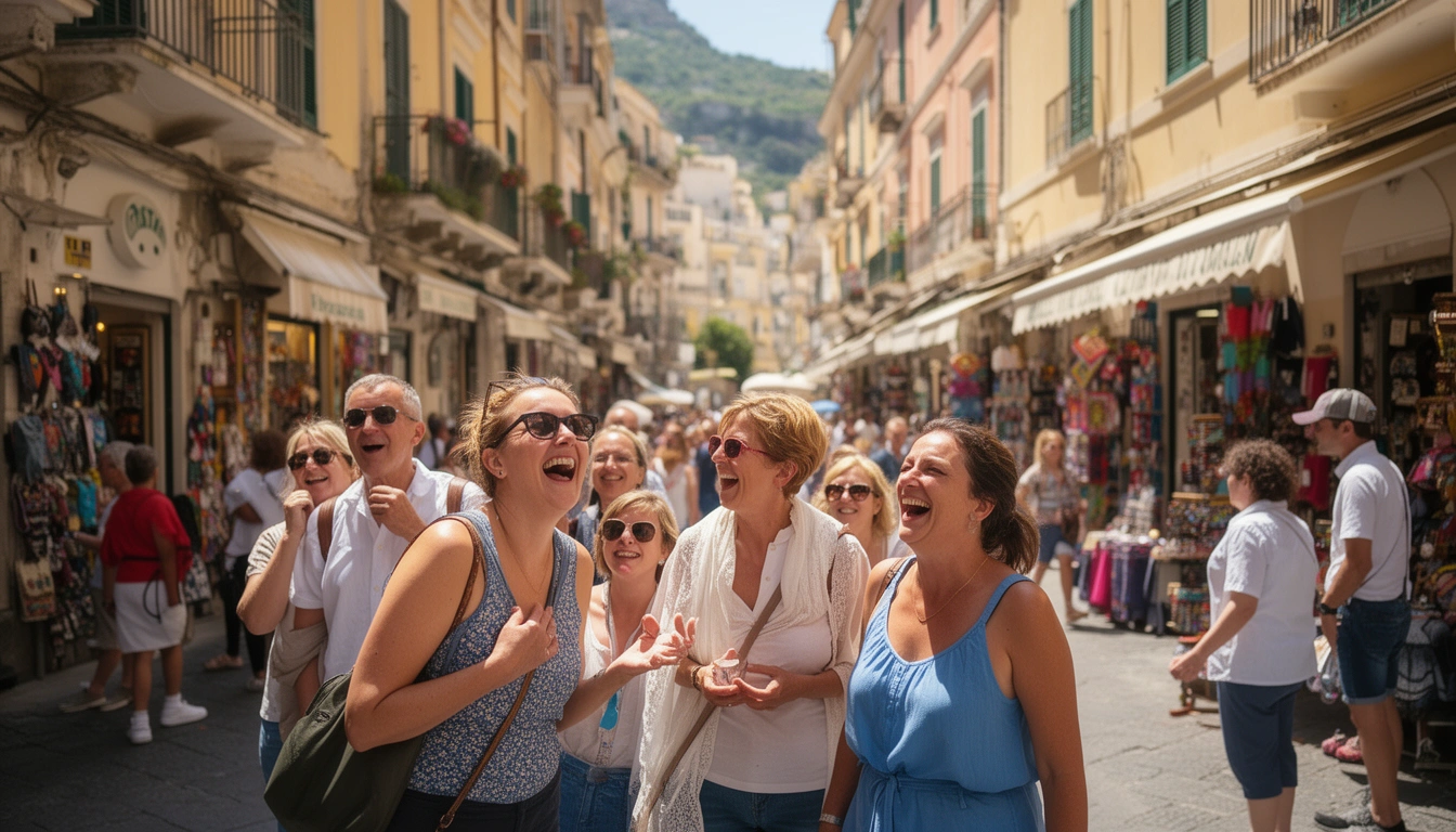 Jantar Histórico com Tour Noturno em Costa Amalfi - Imagem 1