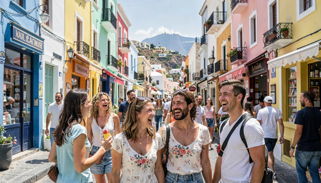 Tour pelos Mercados Tradicionais de Santorini - foto principal