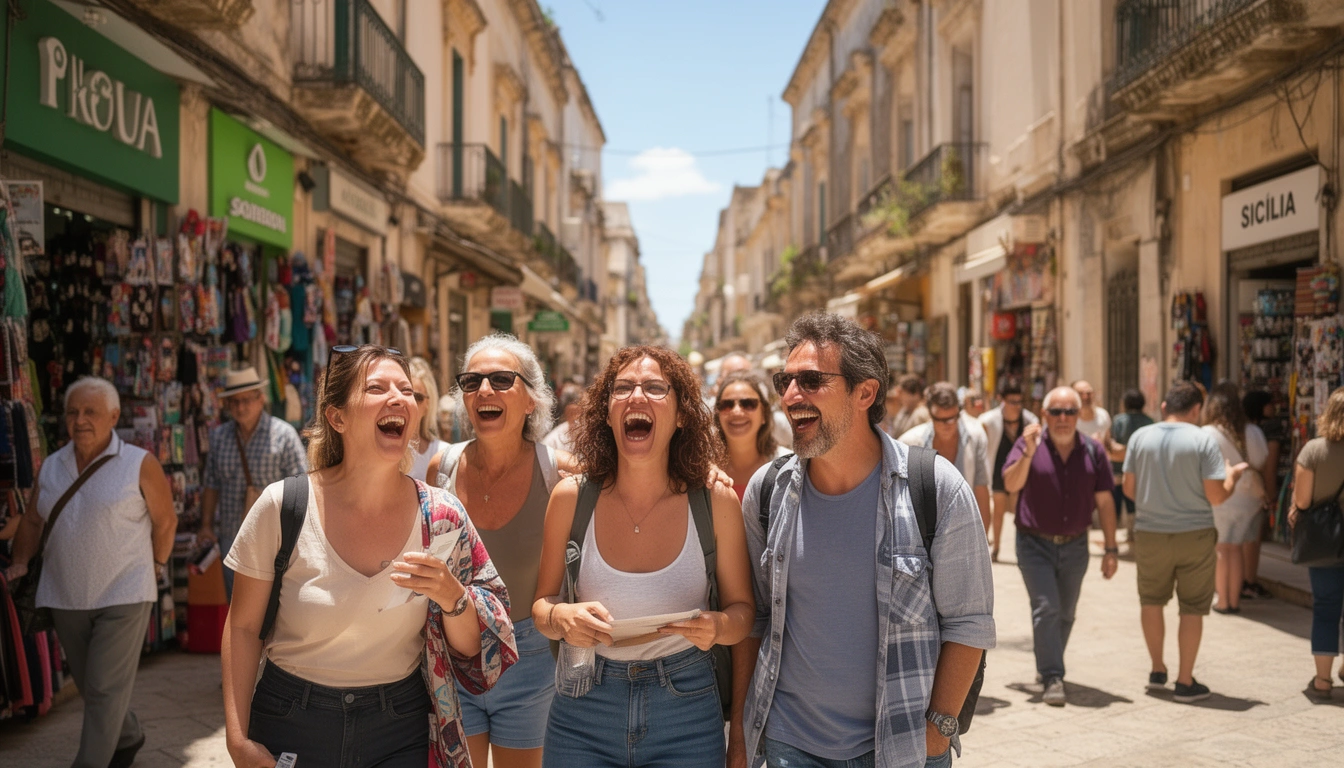 Jantar Histórico com Tour Noturno em Sicília - Imagem 1