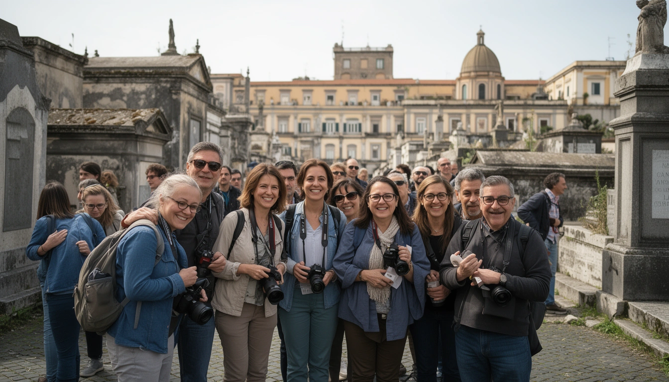 Tour por Cemitérios e Histórias Sombrias de Nápoles