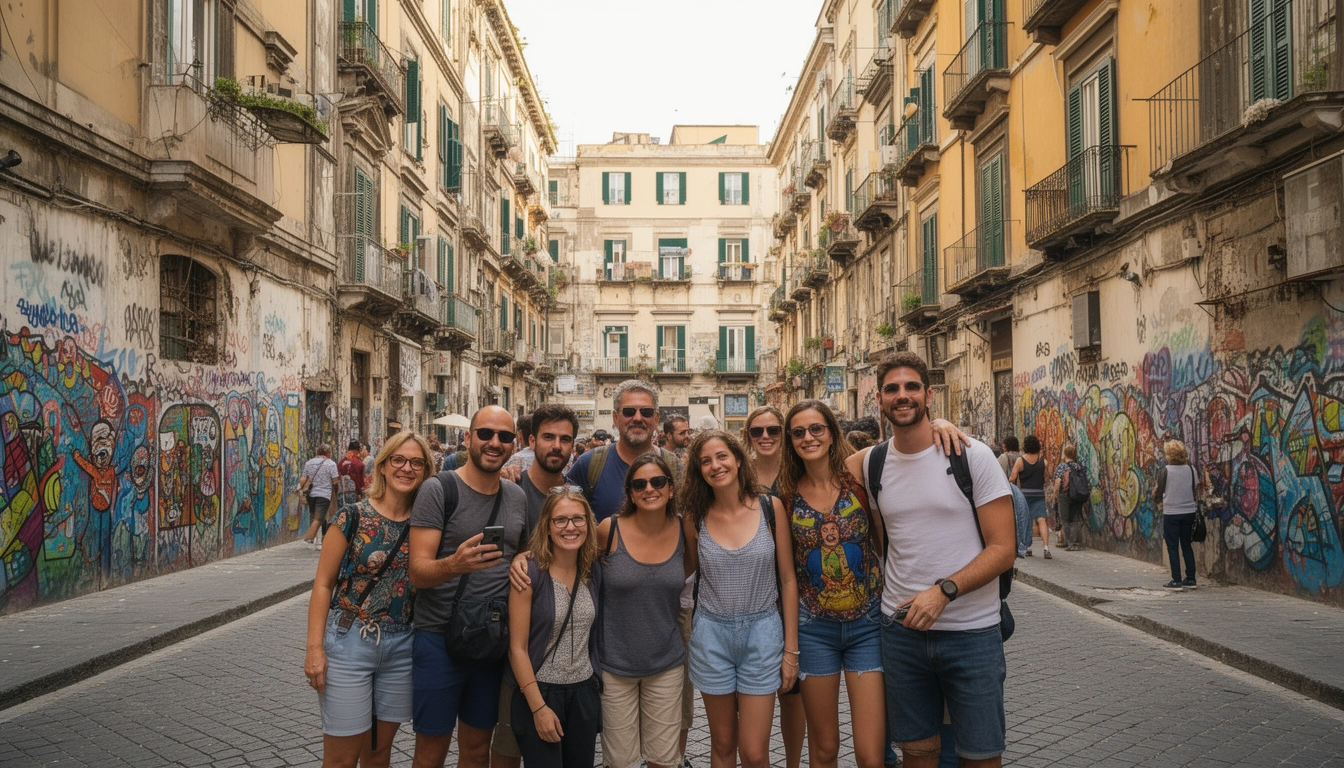 Tour de Rua e Arte Urbana em Nápoles