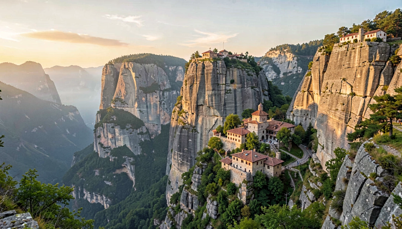 Trekking e Caminhada de Longa Distância em Meteora - foto principal