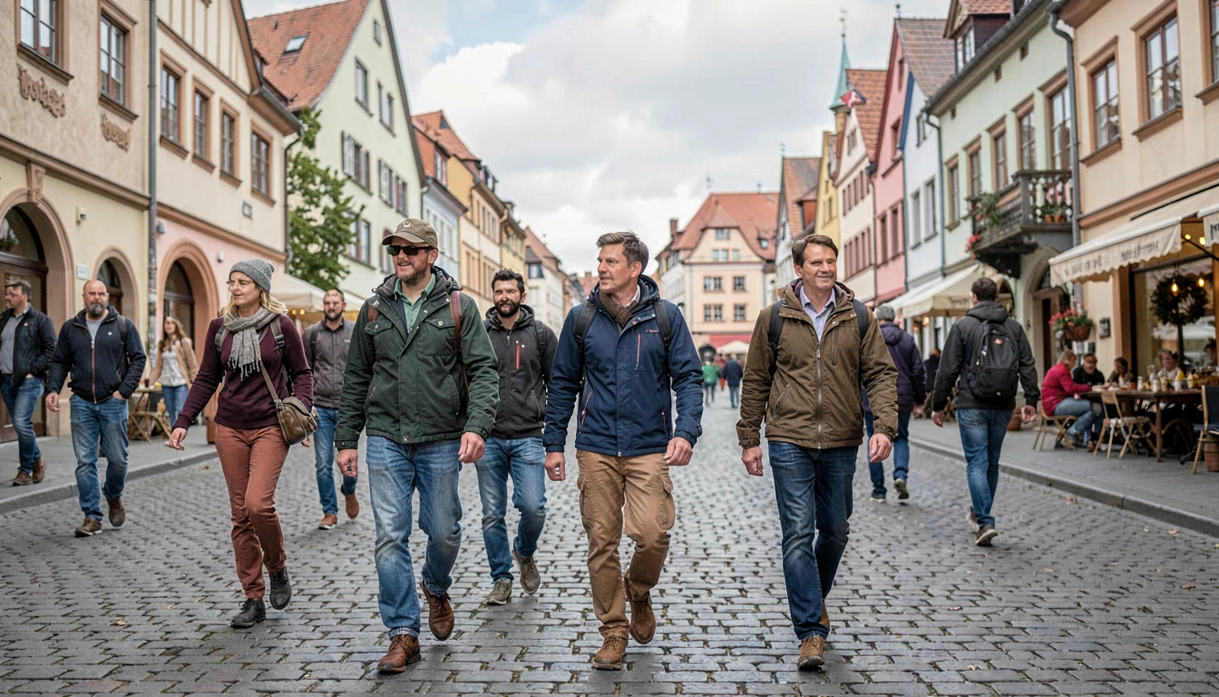 Trekking e Caminhada de Longa Distância em Rothenburg - foto 3
