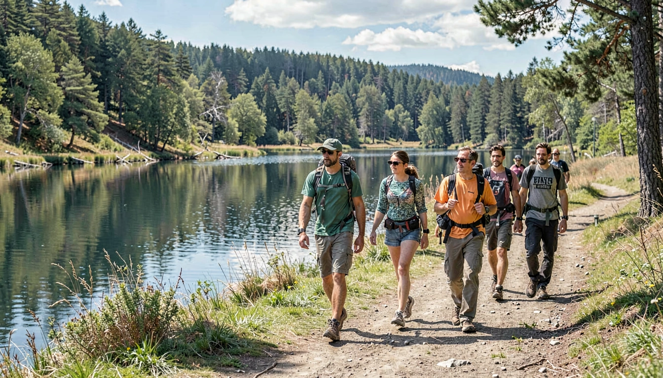 Trilha nas Montanhas Perto de Annecy - foto 3