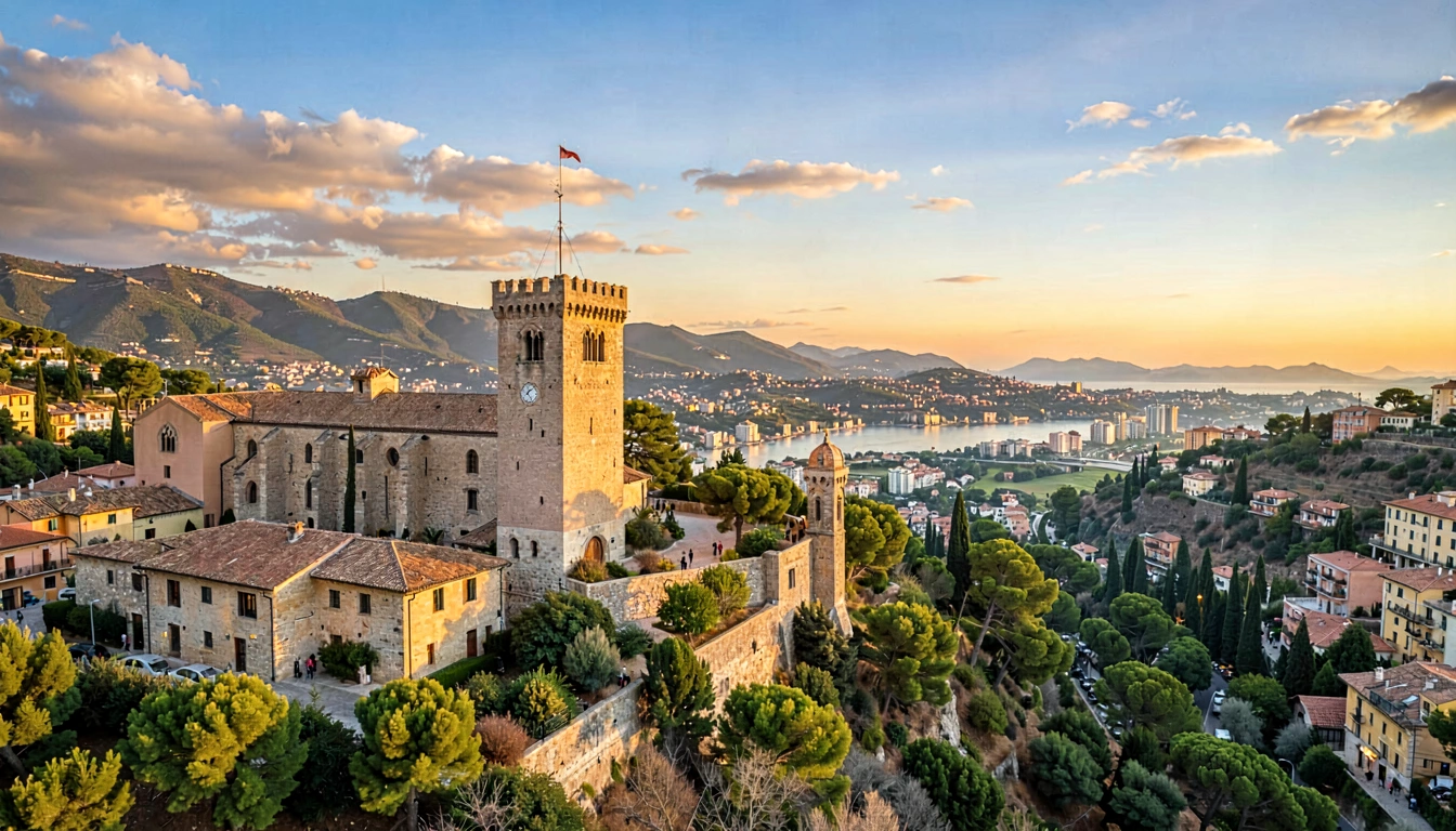 Trilha nas Montanhas Perto de Barcelona - foto principal