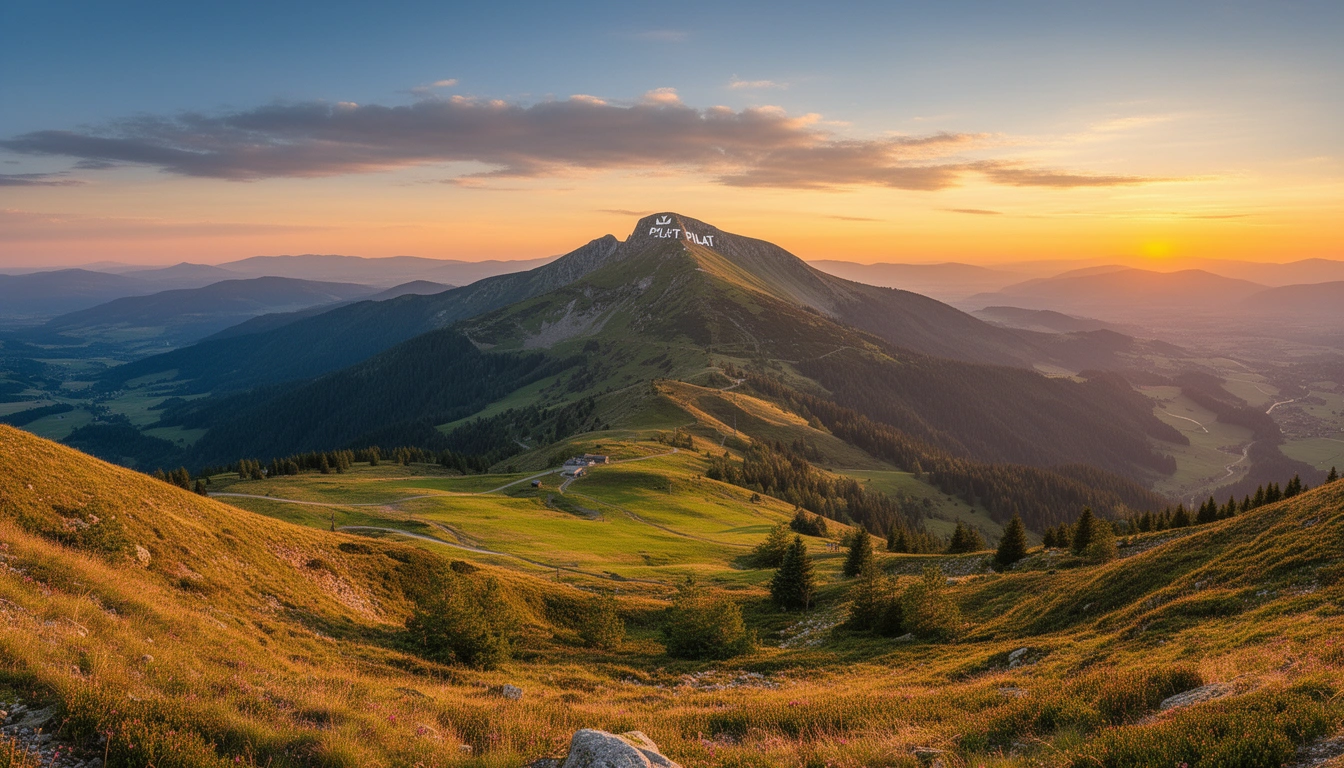 Trilha nas Montanhas Perto de Lyon - Imagem 1