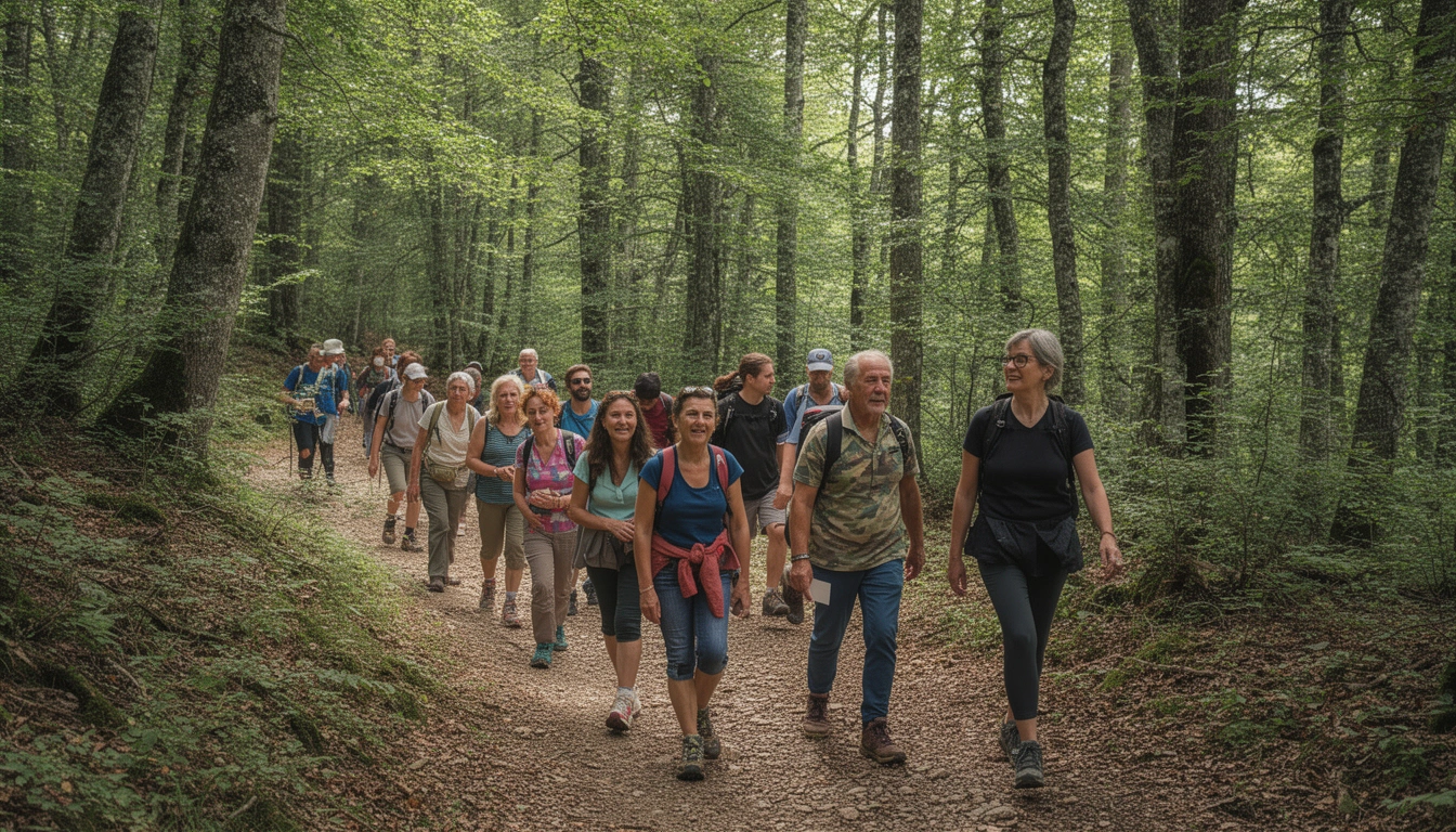 Trilha nas Montanhas Perto de Lyon - foto 3
