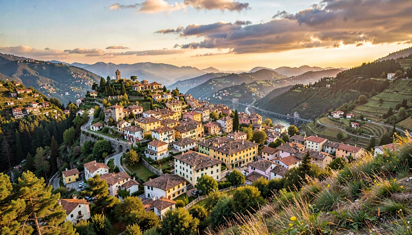 Trilha nas Montanhas Perto de Mallorca - foto principal