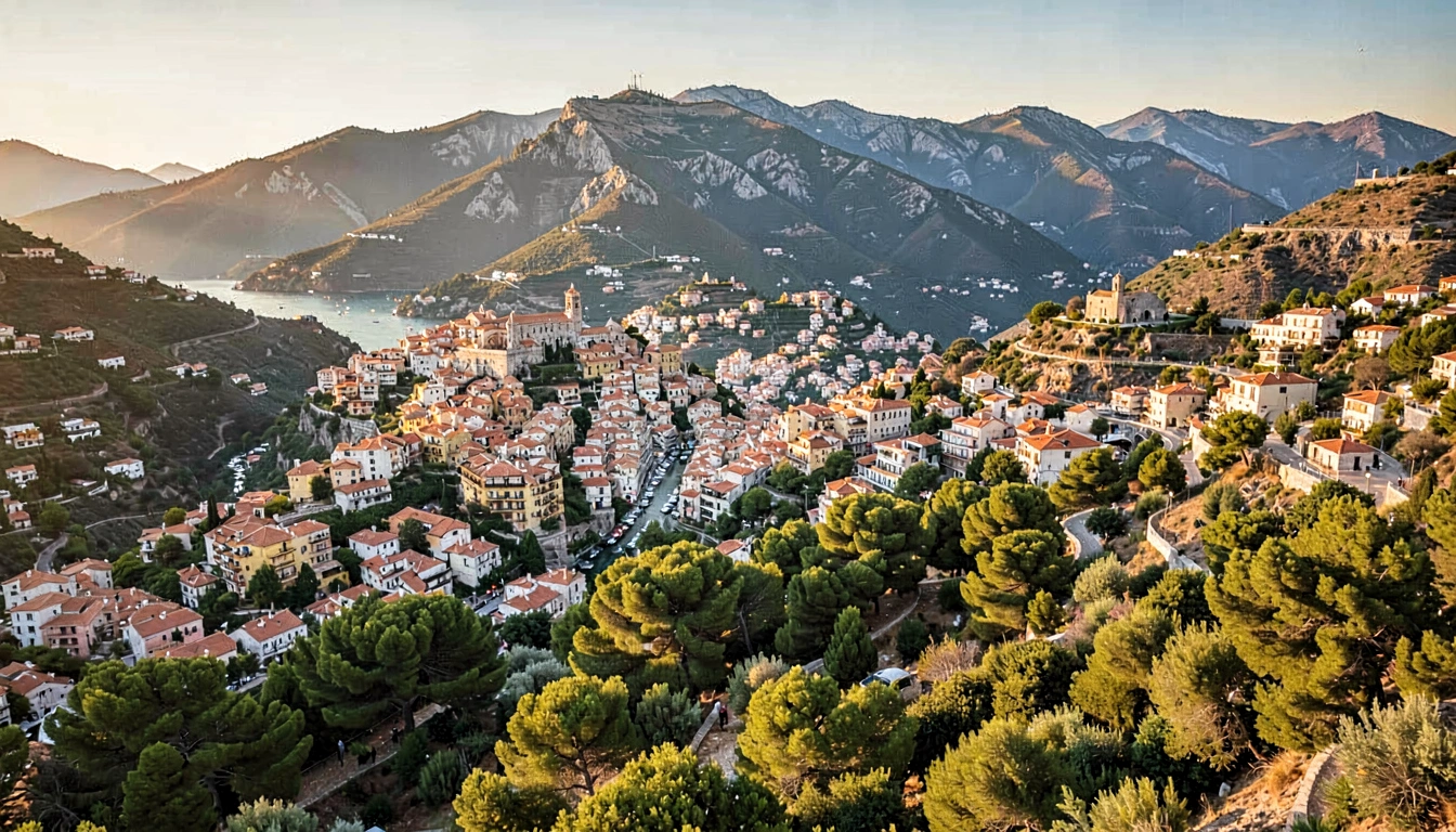 Trilha nas Montanhas Perto de Nafplio - foto principal