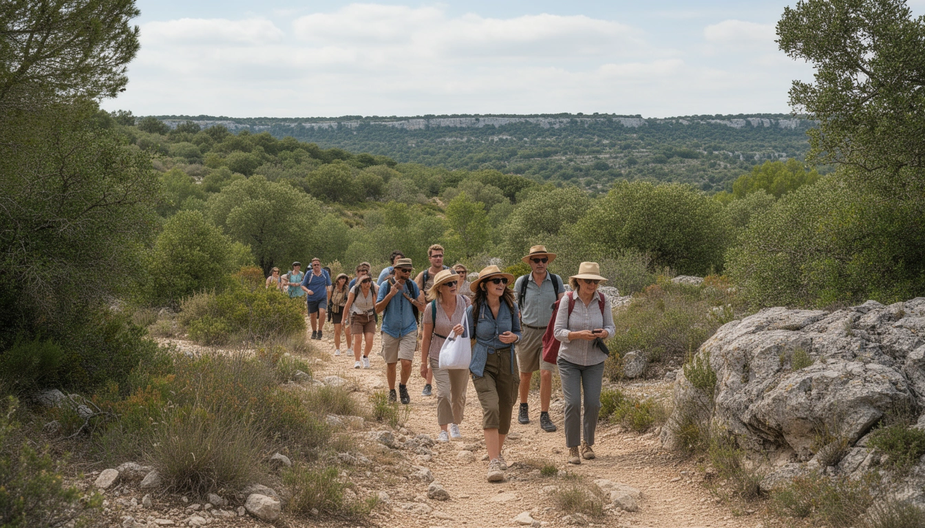 Trilha nas Montanhas Perto de Provença - foto 3